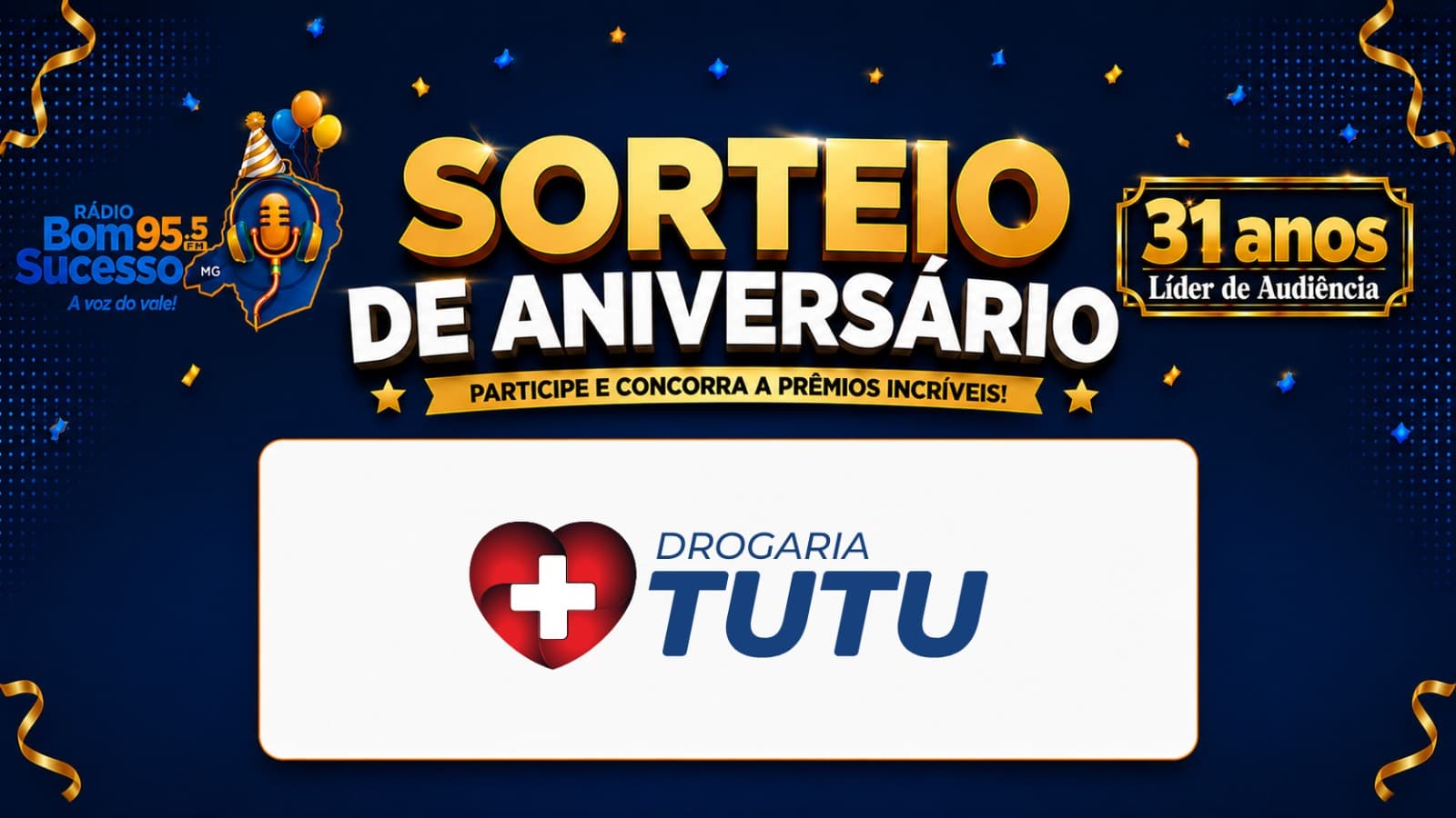 Sorteio 05 - Drogaria Tutu